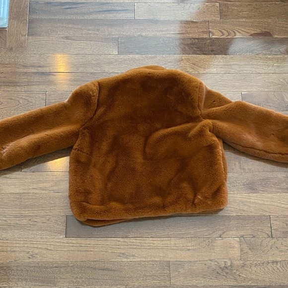 Forever 21 Fuzzy Coat - Picture 2 of 3